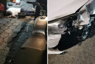 Taxista Ebrio Atropella A Repartidor de Comida y Casi Lo Linchan en Aragón
