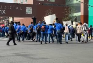 Trabajadores de ‘El Oso’ Bloqueo Vialidad; Exigen se Cumpla Orden Judicial en Cdmx