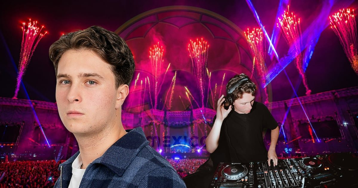 Bisnieto de Miguel Alemán Toca en El Edc México 2025: ¿Quién es el DJ Mike Martel?