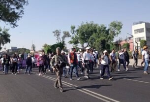 CÓMO VA MEGA MARCA Comerciantes Hoy 4 de Marzo 2025; Avanza Manifestacia Bloqueos CDMX
