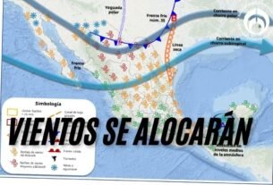 Clima Sacudirá Tu Viernes Con Vientos Fuertes en 16 Estados; Habrá Heladas y Nevadas