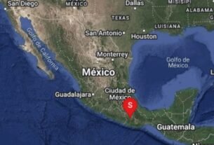 Sismo Preliminar de 5.5 SE Registro en Tlaxiaco, Oaxaca