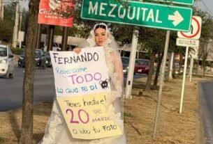 ‘Fernando, RegréSame TODO lo que di o subo tu Foto’, Amenaza Novia Defraudada