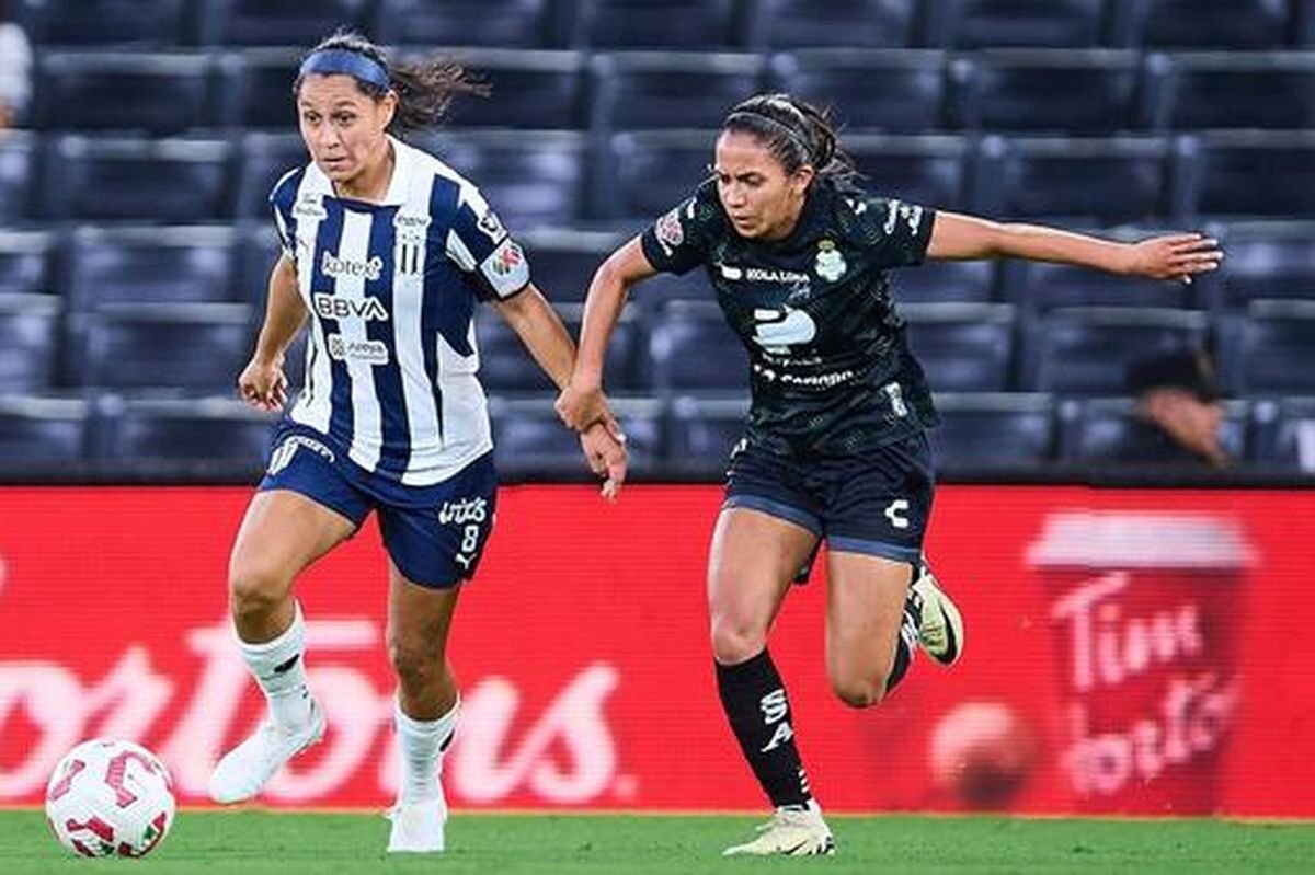 Monterrey Domina a Santos en el Choque de Femenil de Liga Mx Crucial