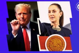 Sheinbaum Sigue en Ascenso: Trump la Desafía, Pero su popularidad se Dispara, Dice Financial Times