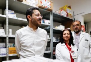 Martí Batres Supervisa Unidad de Medicina Familiar Chalco y Refuerza Atención A 110 mil Derechohabientes