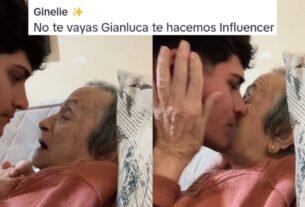 Joven Argentino Se Despide de Su Abuelita al Tener que Migrar A España; Buscan Hacerlo Influencer para que se quede con su abuela
