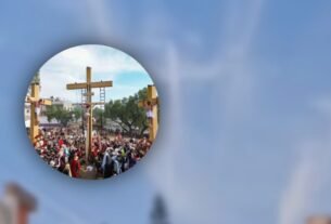 En Pleno Viernes Santo Aparece una Cruz en El Cielo de Tejupilco, Estado de México | VIDEO