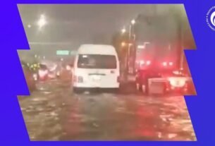 (Video) ‘Tláloc’ REGRESA: Inundaciones Afectan A Cdmx y Edomex Tras intensas Lluvias