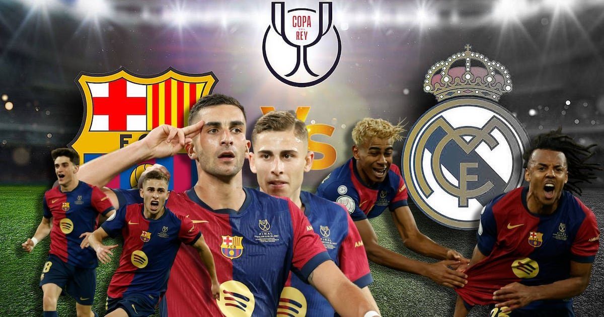 Barcelona vs. Real Madrid en Final de Copa del Rey 2025 EN VIVO: ¿A QUE HORA Y Dónde ver Hoy el Partido?