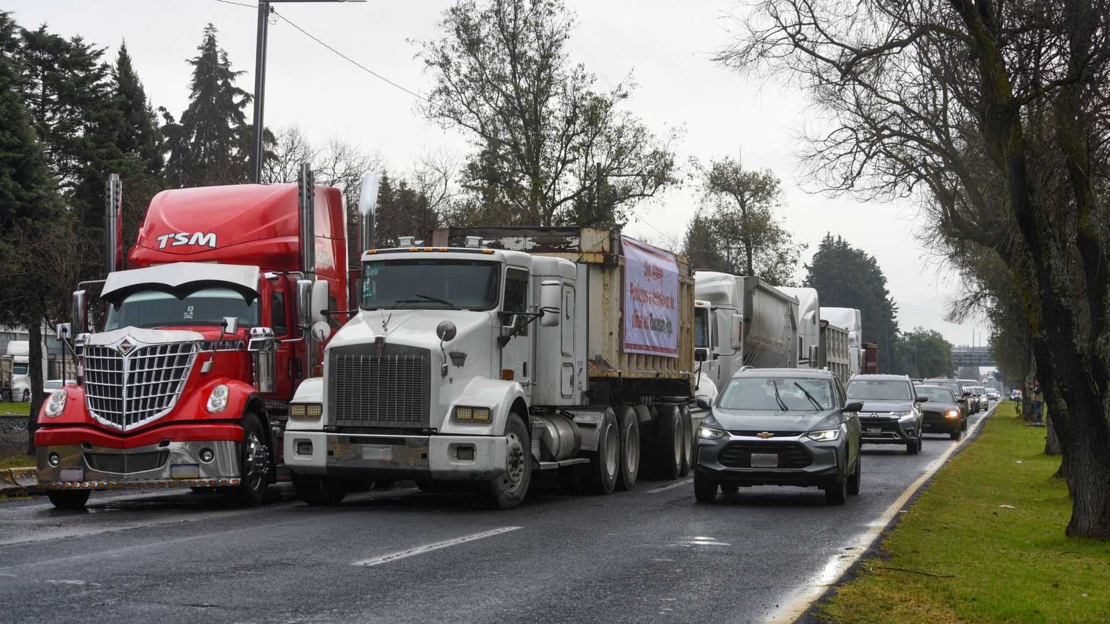 ¿A Quest Hora Inicia Hoy la Mega Marcha de Transportistas en Cdmx? Horario de paro y bloqueos