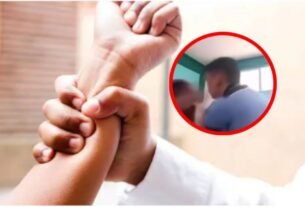 Capitán A Alumno Golpeando A UNA Compañera en Pleno Salón de Clases: Video