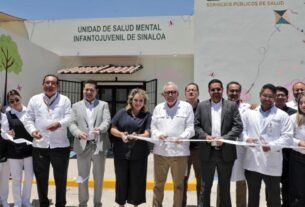Inaugura Gobernador Rocha Moya Primera Unidad de Salud InfantOjuvenil en El Noroeste del País