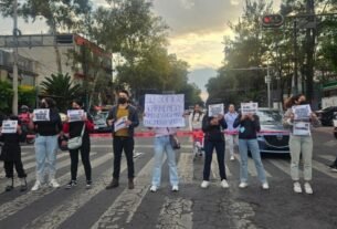 Manifestantes Hinchanos eje 1 Norte a la Alturra de Insurgentes; alternativas viales