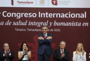 Américo Villarreal inaugura Congreso Internacional “Hacia un Sistema de Salud Integral y Humanista En Tamaulipas