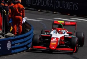 Noel León Sufre ContactO en la Sprint de Mónaco