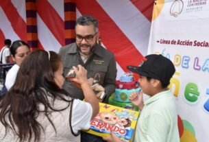 Alcaldía la Magdalena Contreras Festeja A Niños y Niñas Con Juguetes y Eppectáculos infantiles