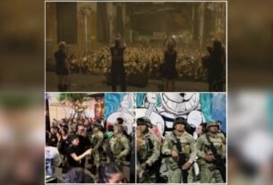 ¿Quién ordenó cancelar el concierto de fermínn muguruza y el desalojo en el alicia?