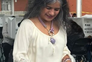 Emite su voto luz maría zarza delgado, candidata un ministro de la scjn
