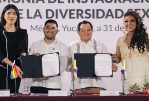 Joaquín Díaz Instala Comité Estatal de la diversidad Sexual, Organismo que contribuye a un saldar la deuda histórica con la población lgbtq+