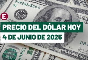 ¡Peso se recupera! Precio del dólar Hoy 4 de Junio ​​de 2025