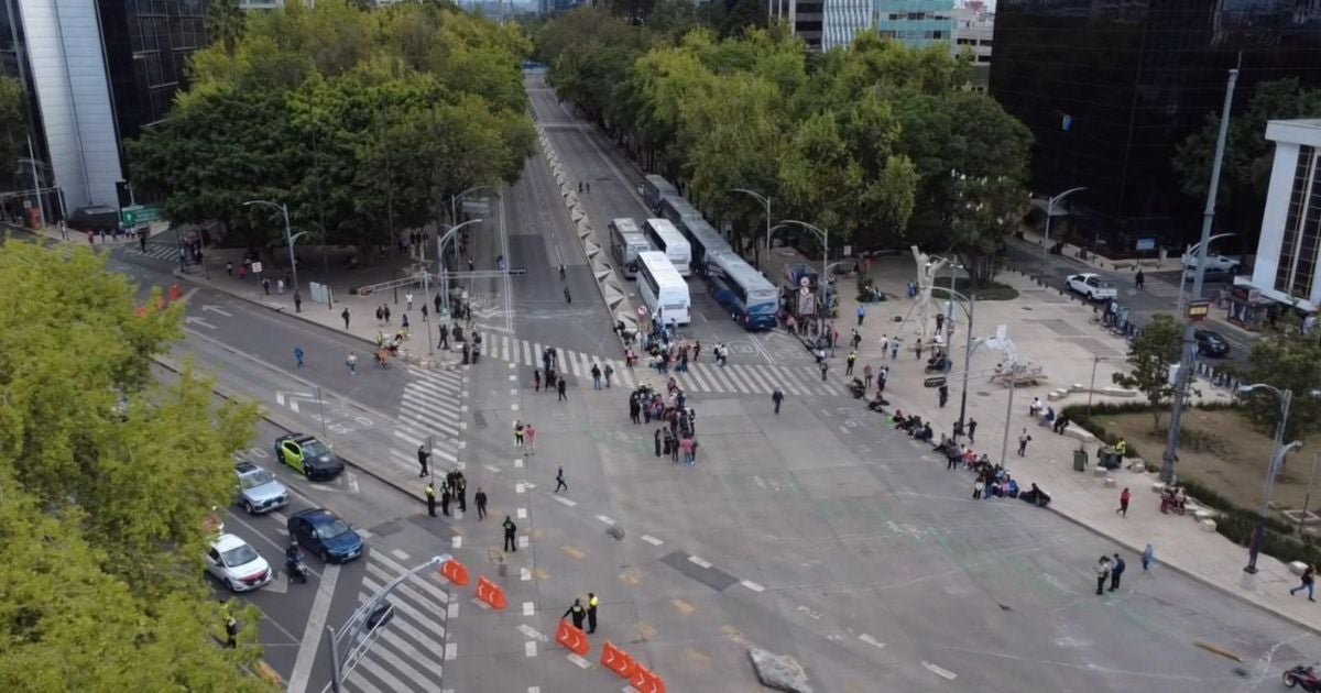 Retiran Bloqueo de Insurgentes y Reforma Cdmx Tras 75 Horas