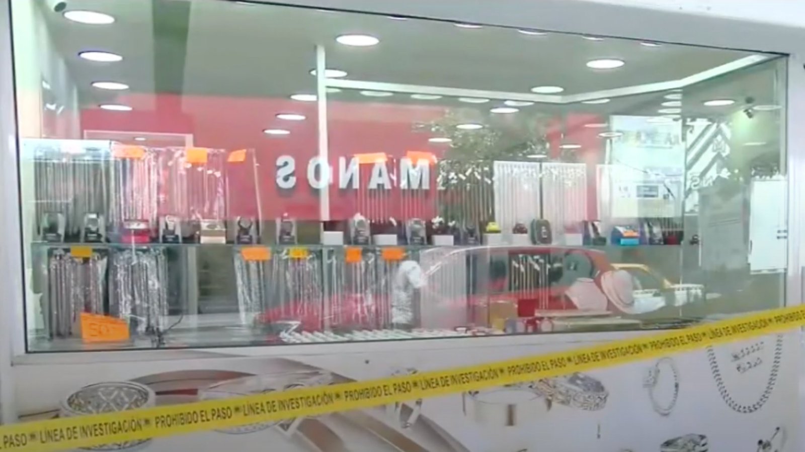 Ladrón se Hace Pasar Por Cliente y Roba Casi un Millón de Pesos en Joyería de Monterrey