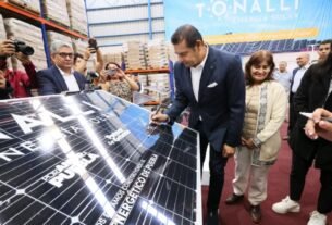 Armenta Recibe Sello ‘Hecho en México’ por Fábrica de Paneles Solares en Puebla