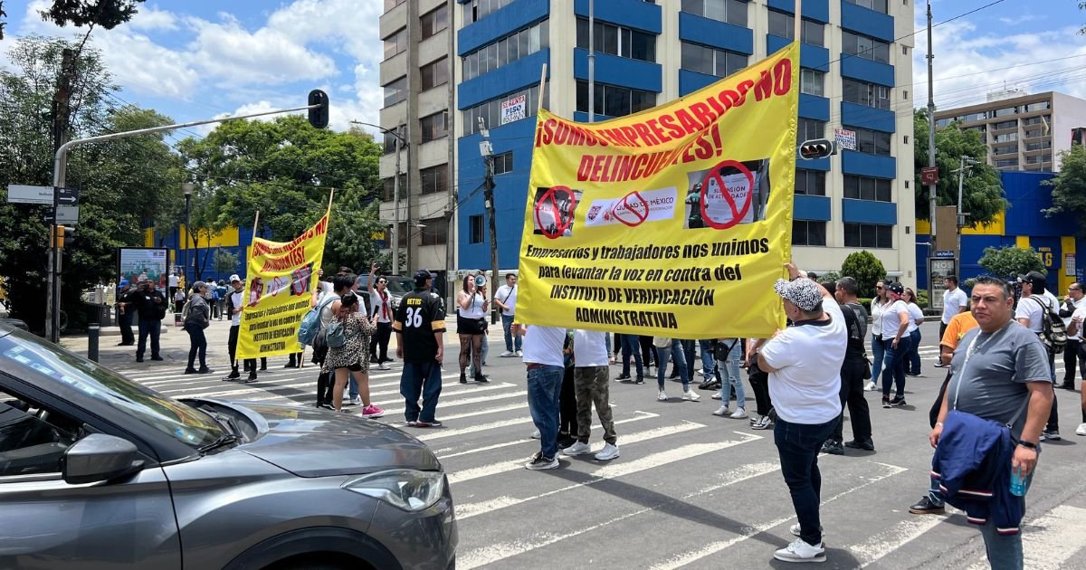 ‘Clausuran’ Al Invea de Cdmx y Realizan Bloqueos Por ‘Terrorismo’ vs Pequeños y Medianos Negocios