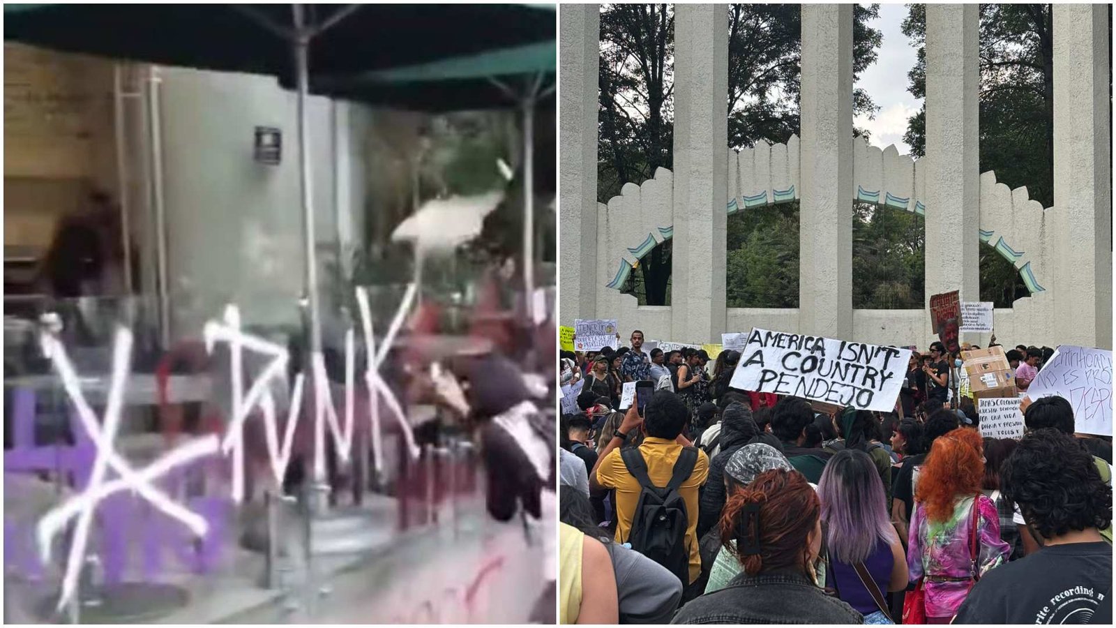 Fotos | Protesta Contra Gentrificación en Cdmx Hoy: Realizan Disturbios e Increpan A Turistas