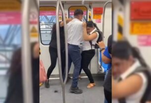 Captan Pelea de Mujeres en Vagón de Metrorrey Video