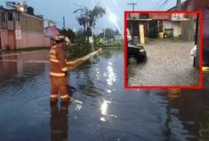 FUERTES LLUVIAS INUNDAN CASAS EN RANCHO SAN BLAS, CUAUTITLÁN | VIDEO