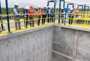 Servicios de Agua y Drenaje de Monterrey Supervisa Obras de Planta Regeneradora de Agua en El Carmen