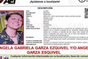 Buscan a Ánge, Joven Trans que desapareció Luego de Asistir Un festival en Monterrey