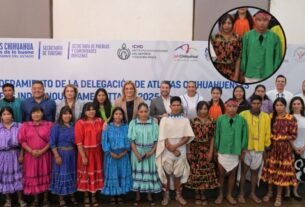 Ellos Hjo Gloria y Mateo, Los Corredores que representan un México en Los Juegos Mundiales de Maestros Indígenas