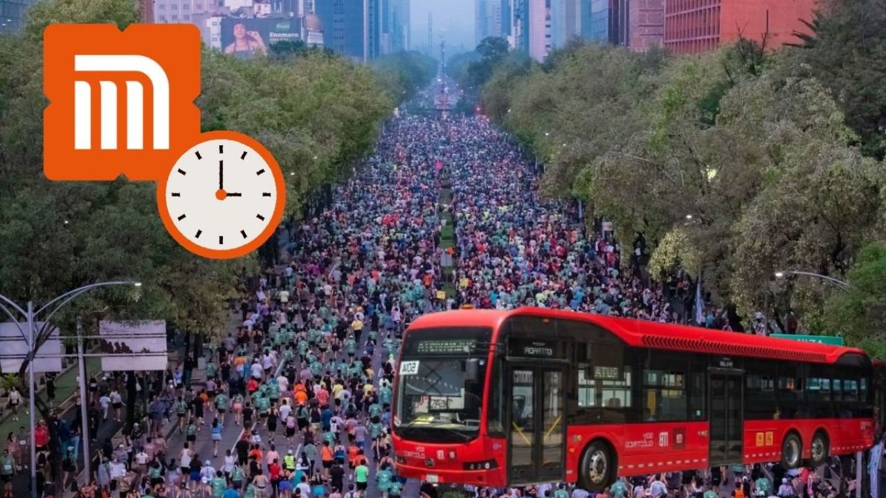 Maratón Cdmx 2025: ¿Cuáles Son Las Estatos del Metro y MetroBús Cerradas Hoy Domingo 31 de Agosto?