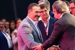 Inaugura Adrián de la Garza Expo Pyme Caintra Monterrey 2025