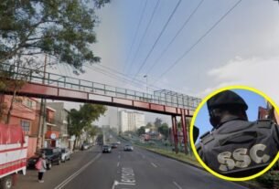 Policías de la SSC Salvan A Mujer que intentó Arrojarse de un puente en álvaro Obregón