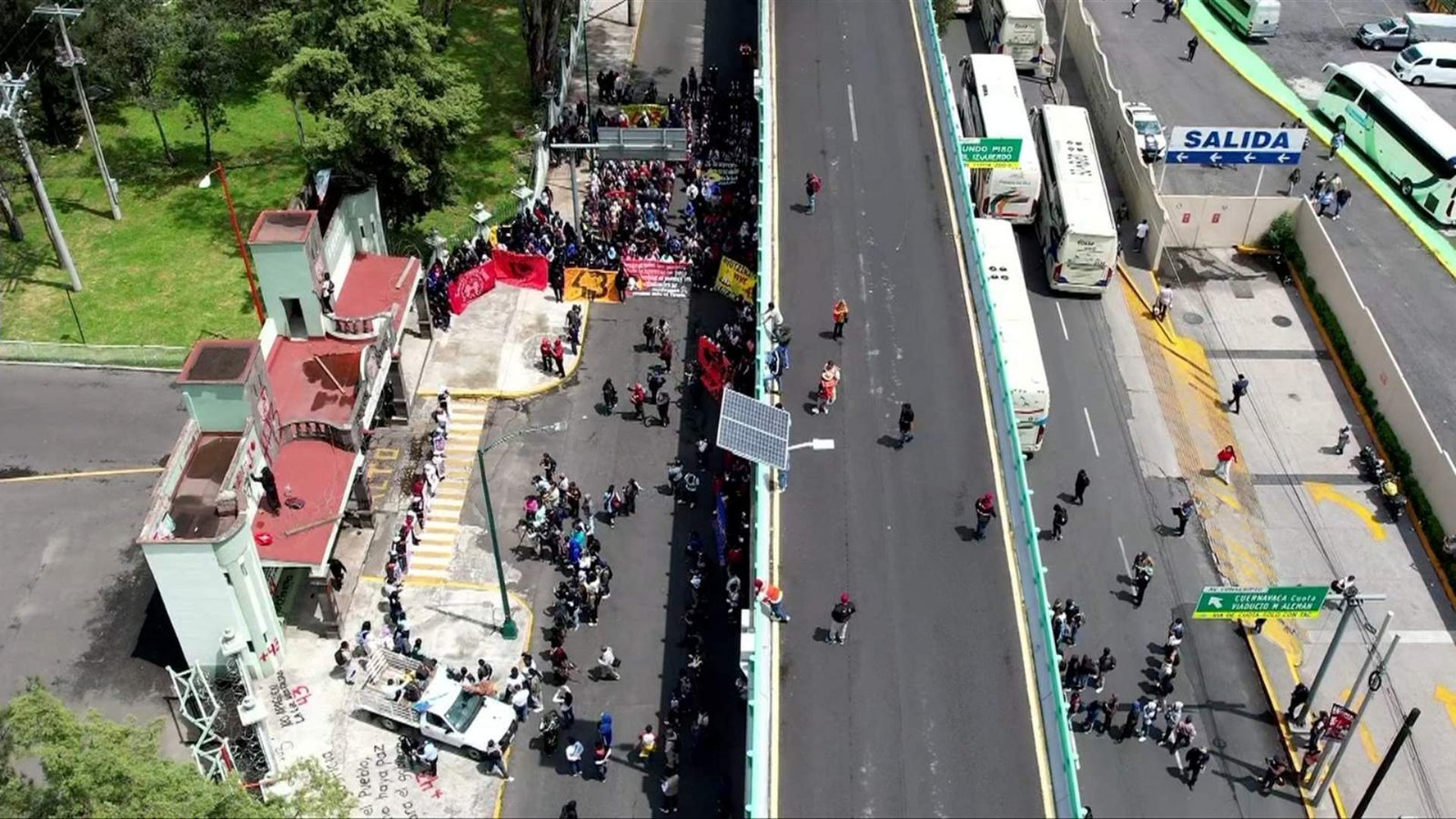Bloqueo de Normalistas Hoy: Evita Zona Afectada en Cdmx por protesta por cano ayotzinapa