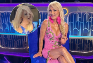 Olivia Collins sufre accidente en la pasarela de Mitzy, así fue el incómodo momento | Video