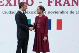 Macron invita a Sheinbaum a visitar Francia en 2026