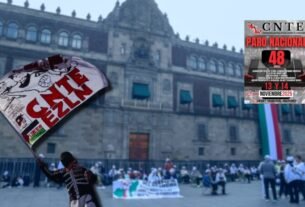 CNTE anuncia paro NACIONAL para el 13 y 14 de noviembre, estos serán los puntos afectados