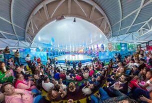 Janecarlo Lozano inaugura EDEN en Cuautepec; cuenta con pista de hielo