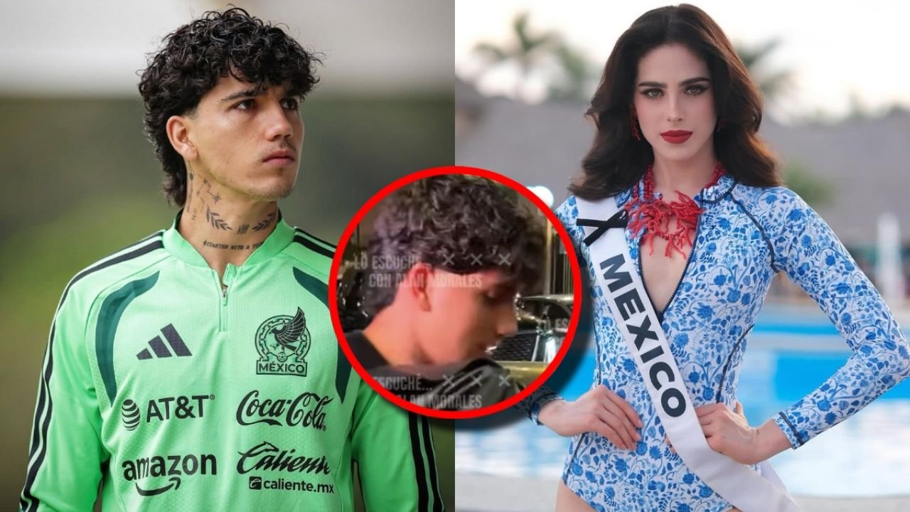 ¡Salió huyendo! Kevin Álvarez se cubró la cara para no hablar del triunfo de Fátima Bosch en Miss Universo 2025