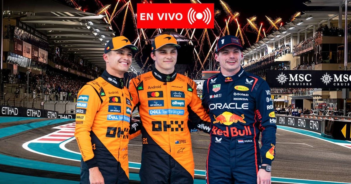 F1 EN VIVO HOY Gran Premio de Abu Dhabi 2025: ¿Dónde ya qué hora ver la última carrera en Yas Marina?
