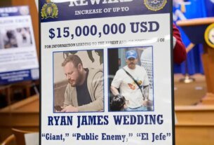 FBI ofrece recompensa por información sobre Ryan James Wedding, vinculado con el Cártel de Sinaloa