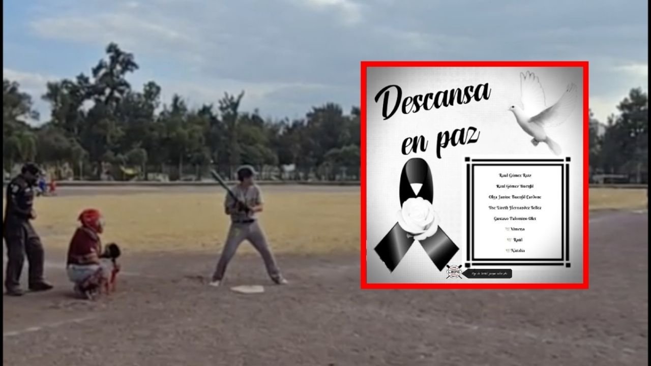 Identifican a víctimas del accidente aéreo en Toluca, eran los últimos campeones de famosa liga de béisbol