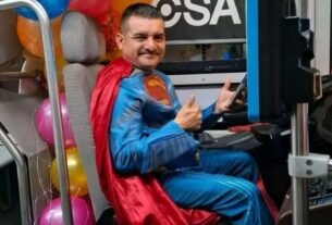 Despiden a chófer Edgar Díaz, quien decoraba su camión durante las festividades