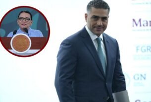Omar García Harfuch afirma que siempre ha recibido apoyo de Rosa Icela Rodríguez: “Yo estoy muy agradecido con ella”
