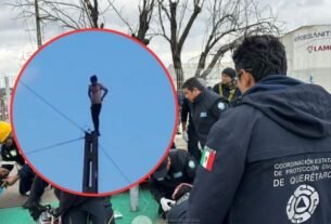 Hombre resulta gravemente herido tras caer de una antena en Querétaro